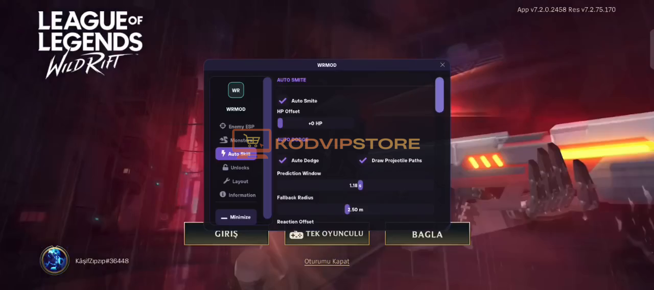 Wild Rift Hilesi Özellikleri - KodVipStore