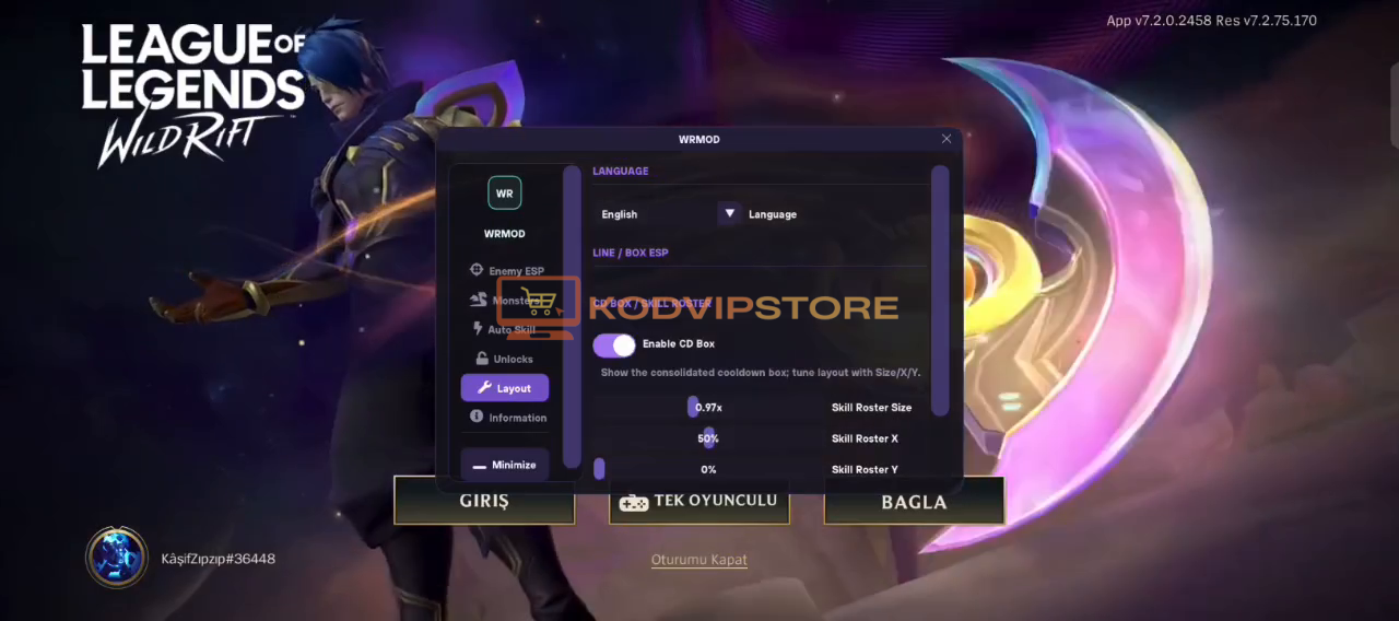 Wild Rift Hilesi Fiyatları ve Paketleri - KodVipStore